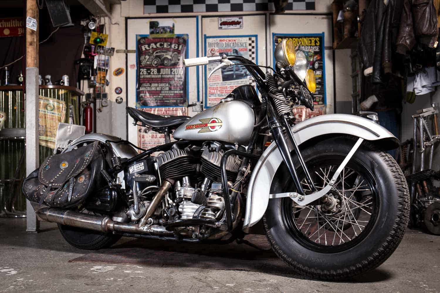 Harley-Davidson mieten für Foto, Film und Fernsehen