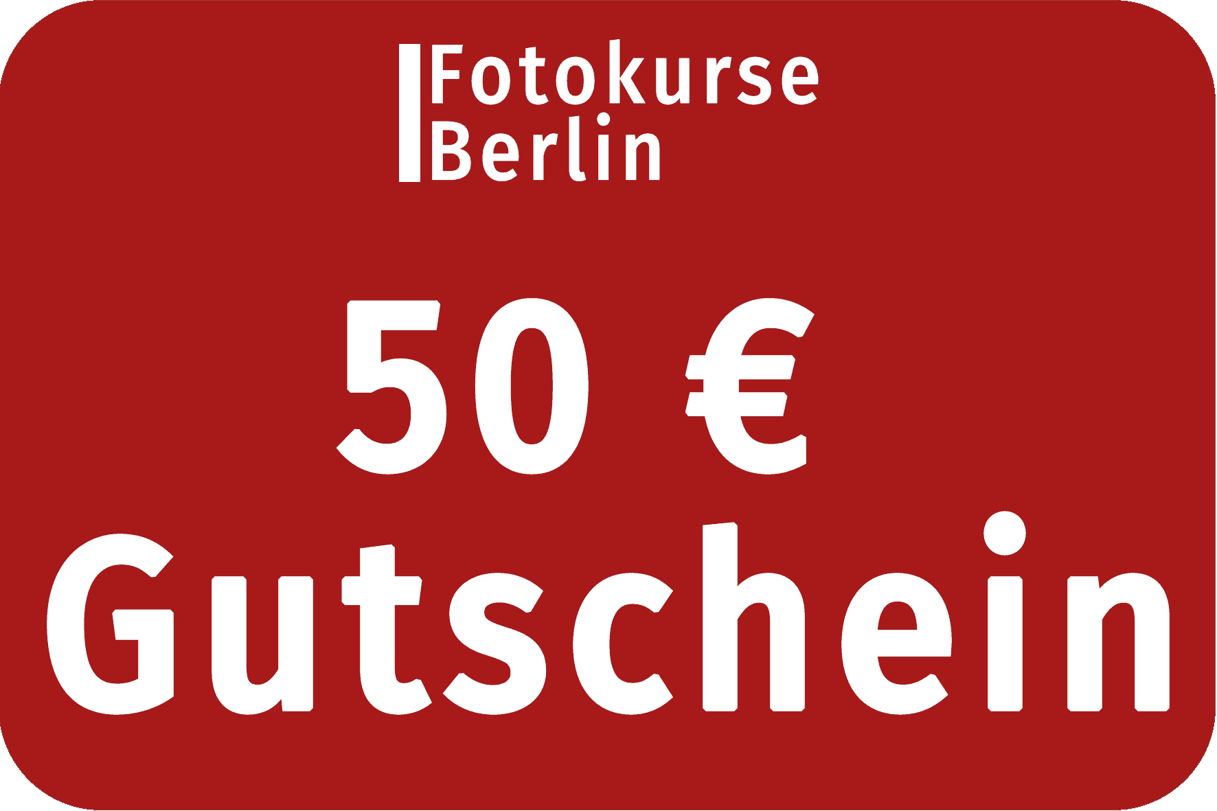 50 Euro Gutschein FotokurseBerlin.de